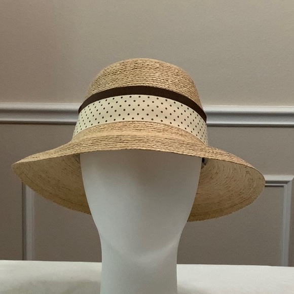 Tilley REBECCA R2 Raffia hat-Natural/Ivory/Brown - Picture 4 of 14